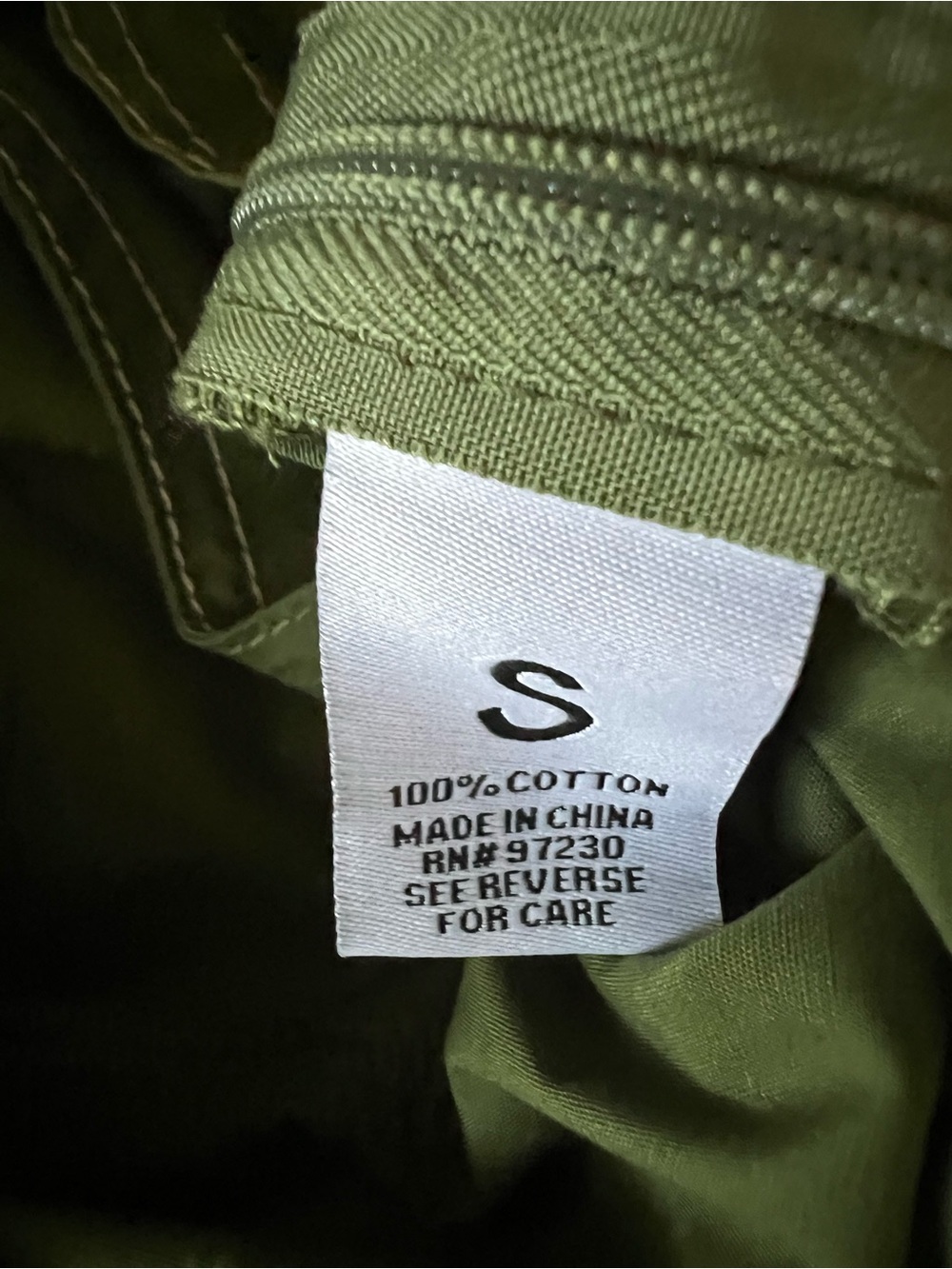 Almost Famous Olive Green Cargo Utility Jumpsuit - Picture 4 of 5